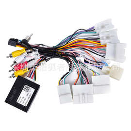 适用于丰田通用新老款高低配安卓导航仪大屏专用电源线喇叭线