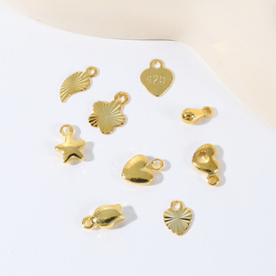 ��ɫ18K����ˮ��β朵����A�����14K�����DIY�������β�D98