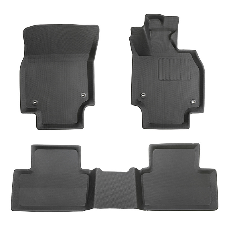 Para Toyota Crown SUV híbrido 2023 timón derecho 3D todo el tiempo material XPE almohadilla de pie de automóvil