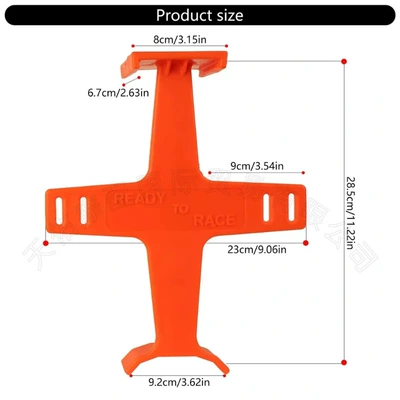 bracket, front shock absorber support — Motorcycle frame