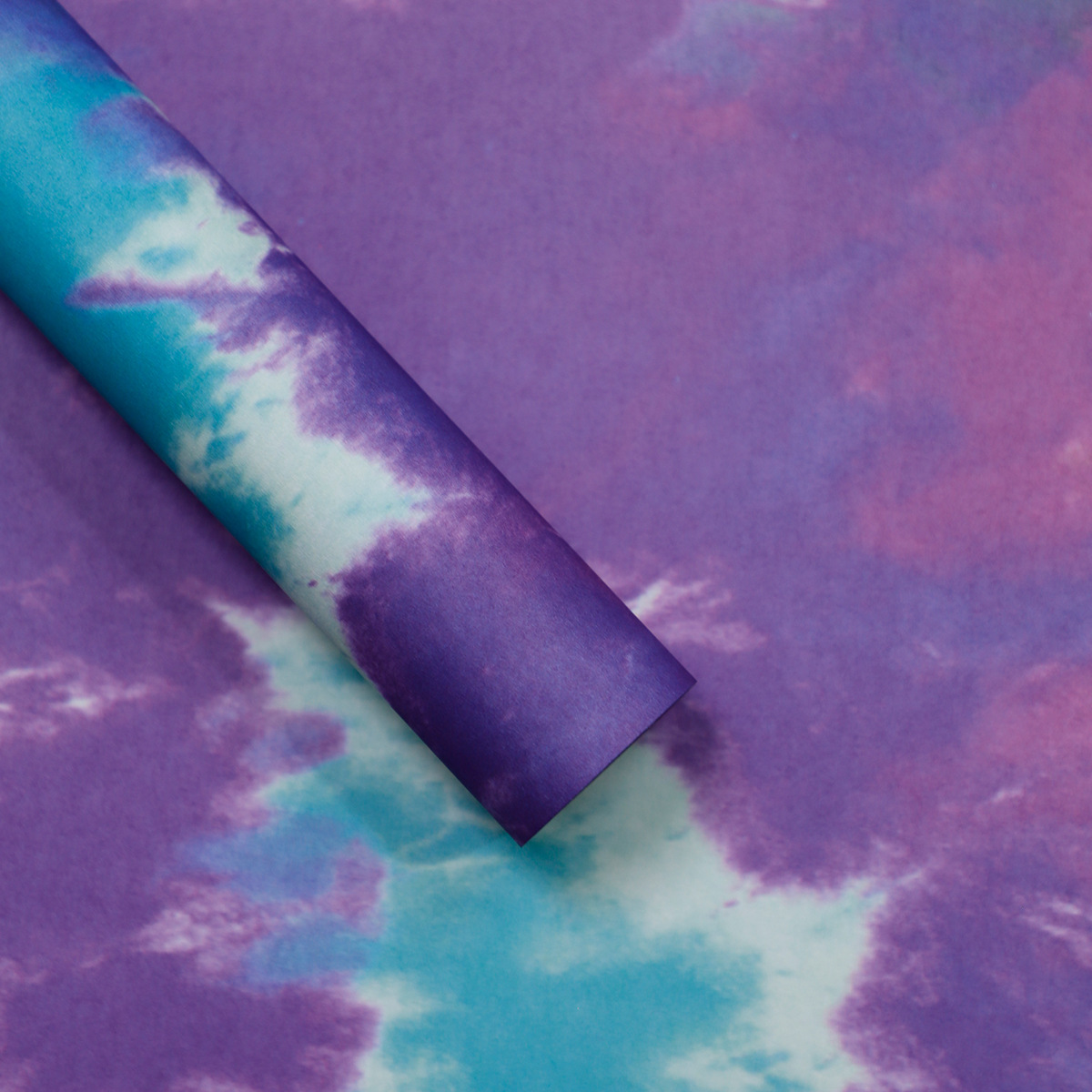 Papel de tinta de siete colores de cordier tinta de papel de embalaje de flores, papel de embalaje de flores DIY hecho a mano