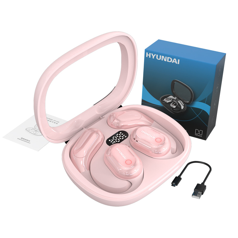 ヒュンダイ HY-16 音声翻訳インテリジェント同時翻訳 144 国語 Bluetooth ノイズキャンセリング ヘッドセット 2 ペア ツーインワン|undefined