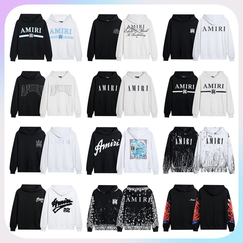Trendy Brand Am Sweatshirt Iri Cracked Letter Logo Splatter Paint Graffiti Hoodie Couple's Jacket Sweatshirt for Men and Women Trendy Brand Am Sweatshirt Iri Cracked Letter Logo Splatter Paint Graffiti Hoodie Couple's Jacket Sweatshirt for Men and Women