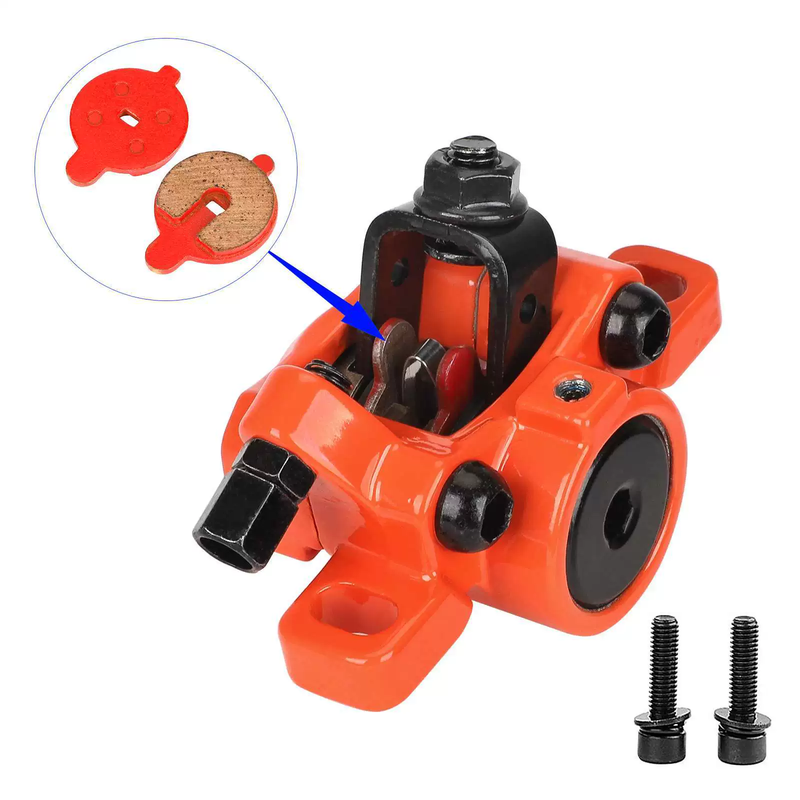 Calf Niu KQi3 KQi2 аксессуары для тормозов для электрического скутера TZD-208 дисковый тормоз тормозное устройство
