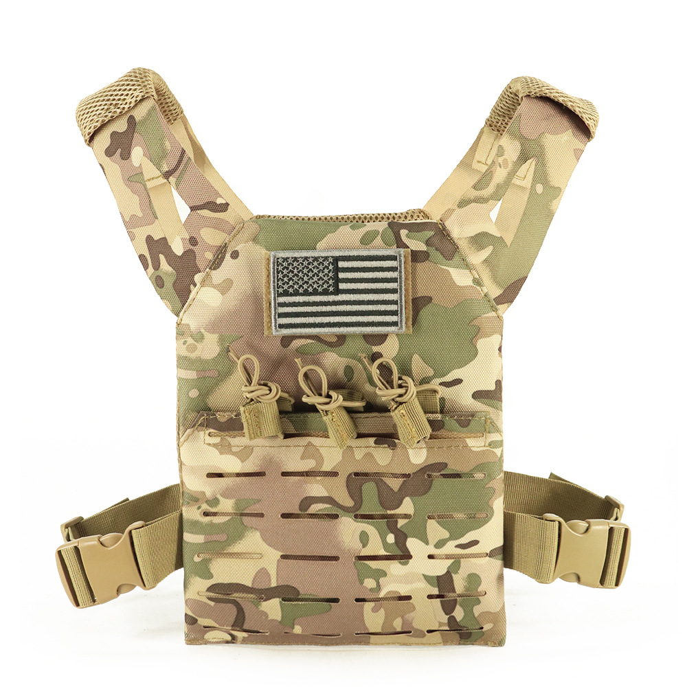 Niños JPC chaleco táctico scout entrenamiento CS equipo de campo de pollo al aire libre expansión chaleco de niños ligero