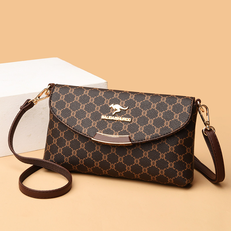 Bag Women's Bag New 2023 Crossbody Shoulder Bag Women's Small Bag Middle-aged Women's Mother Bag Europe and the United States a generation of hair