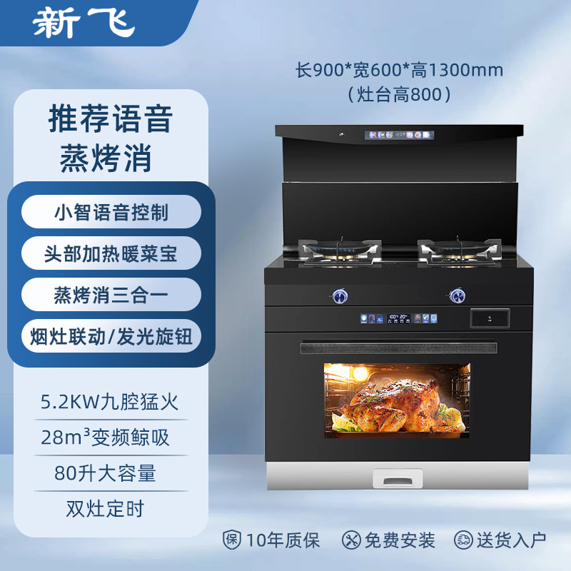 900 찜, 구이, 소독 가성비 모델 (컬러스크린 음성 + 타이밍)