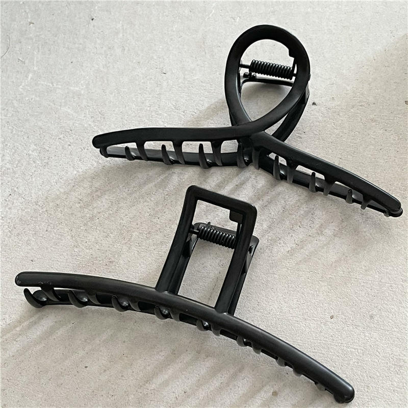 Minimalistic black elegant hairgrip
