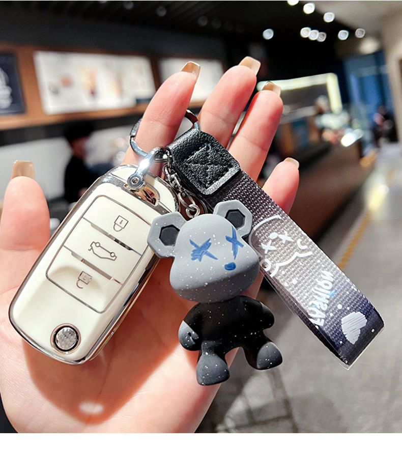 Suitable for Changan Lumin Key Case, Benben E-Star, Yuexiang V7/V3, Nuoyun Corn, Cs15, Eado Dt Key Cover