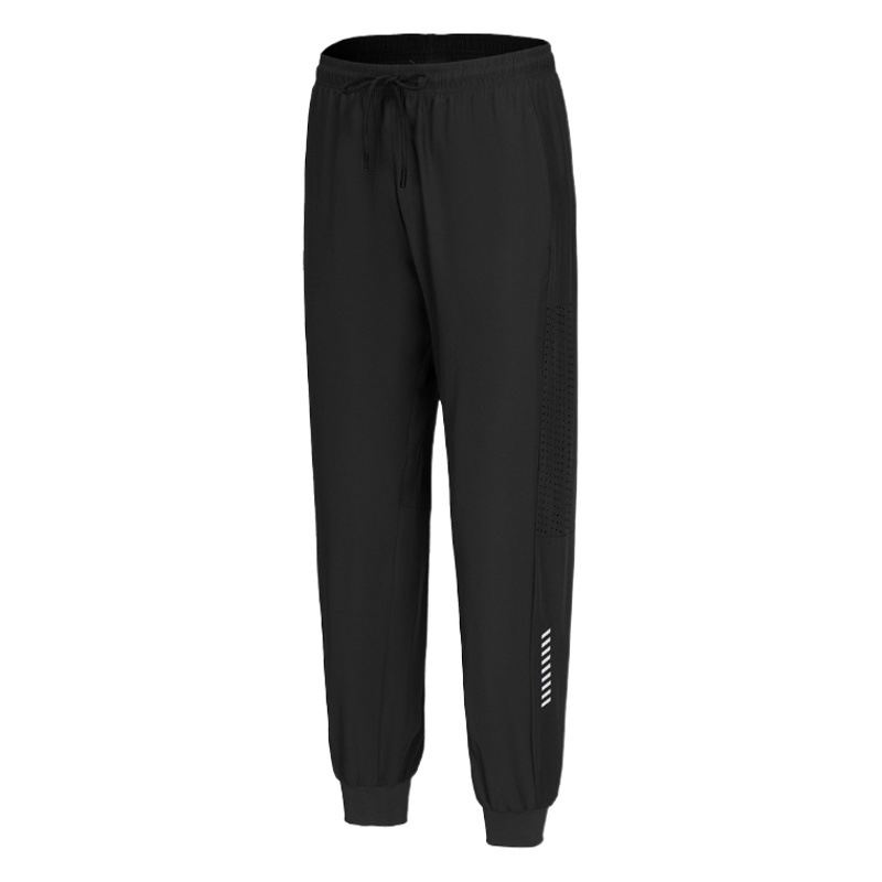 Cross-Border Supply Spring and Summer Men's Quick-Drying Sports Pants Outdoor Running Fitness Thin Breathable Elastic Jogger Pants