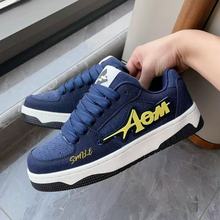 新款男式板鞋透气舒适低帮鞋青年潮流鞋