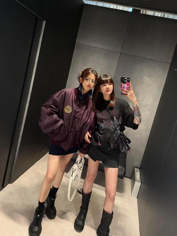 毒家现货正确版本高品质BL家2025新款徽章飞行员夹克外套男女同款|undefined