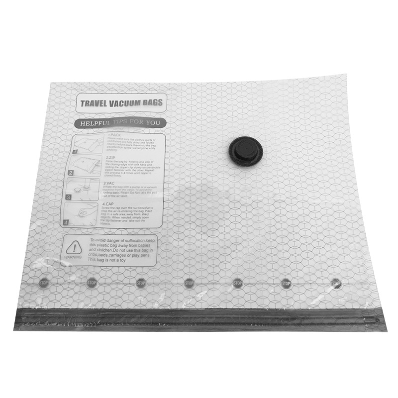 Bolsa de compresión de vacío gruesa extra grande ropa edredón de algodón edredón especial bolsa de compresión de vacío de viaje image 6