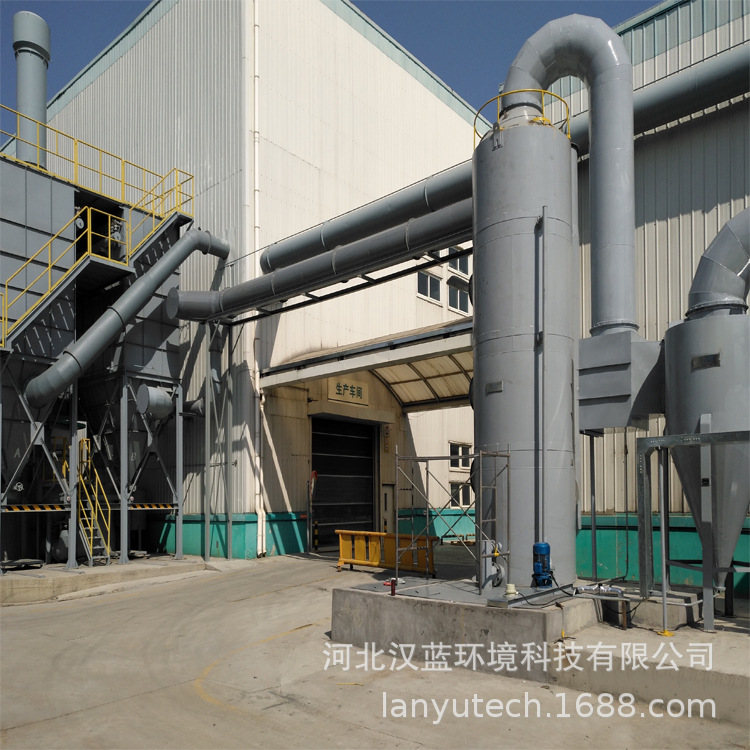喷涂喷漆废气处理 VOCs废气净化 沸石转轮+催化燃烧炉选河北汉蓝