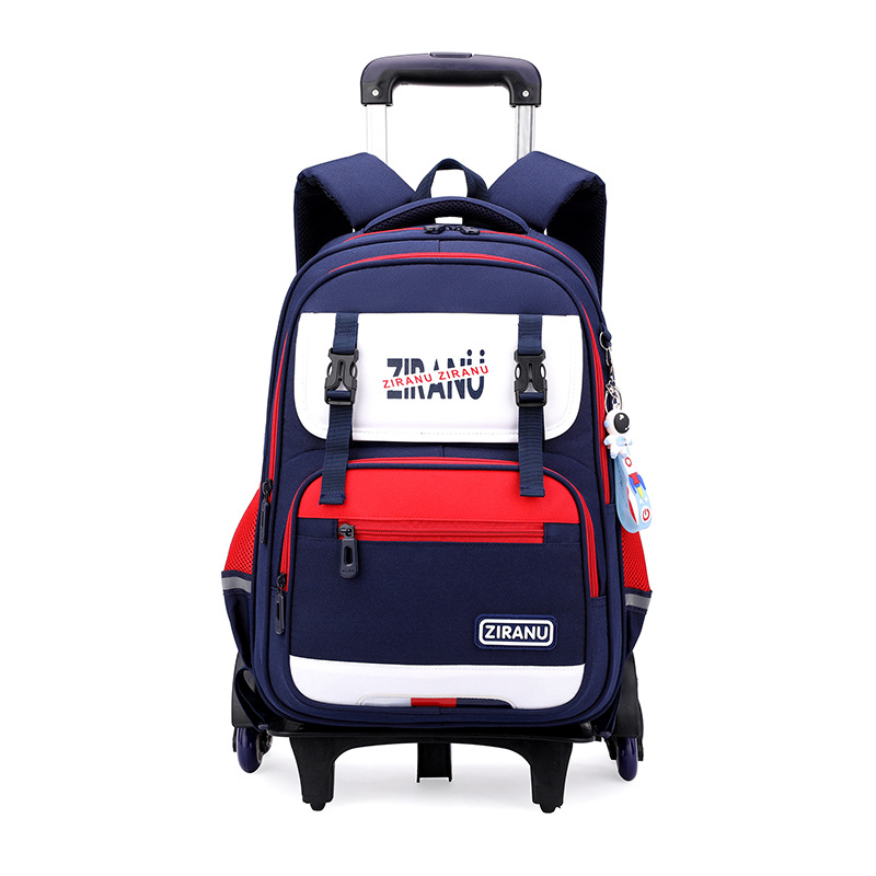 Venta especial de nueva mochila de tirón para estudiantes de primaria de grado 3 - 6 mochila de doble uso de gran capacidad para la escuela mayorista