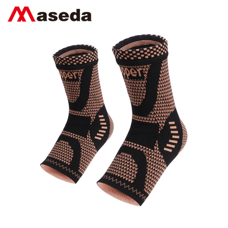 Copper Fiber Sports Ankle Guard Nylon Knitted Copper Ion Basketball Warm Pressurized Ankle Guard Ankle Guard for Men and Women Copper Fiber Sports Ankle Guard Nylon Knitted Copper Ion Basketball Warm Pressurized Ankle Guard Ankle Guard for Men and Women