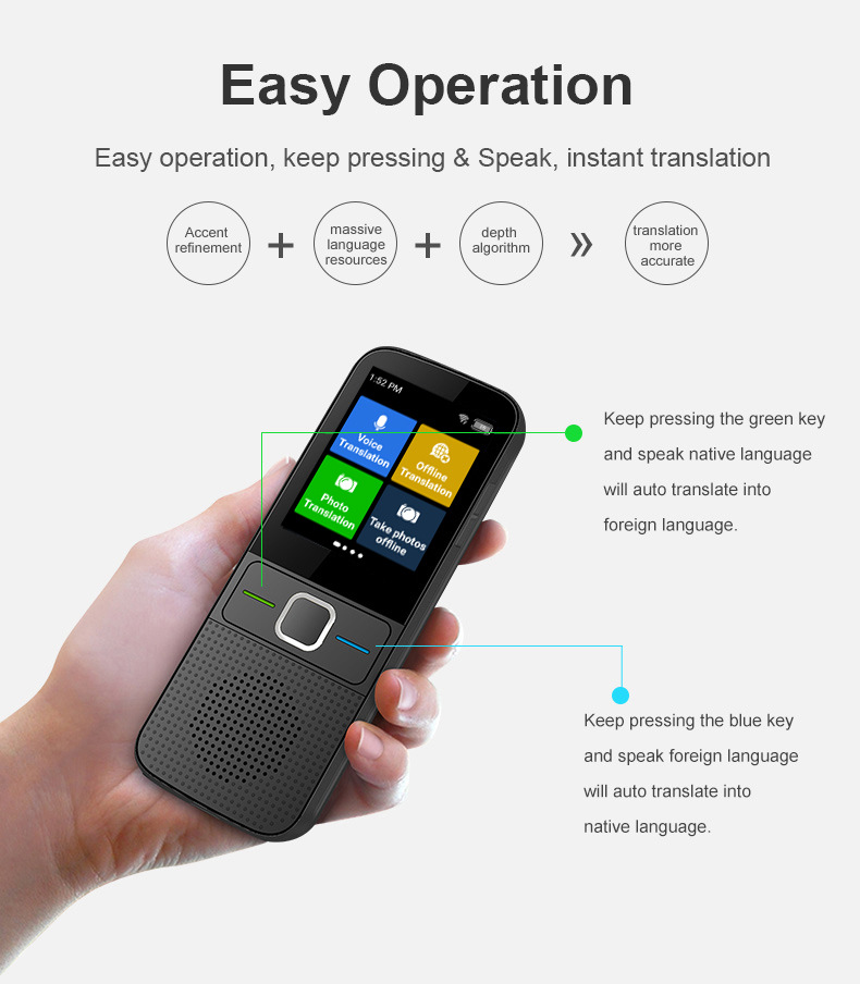 翻译机精准离线翻译机翻译器 翻译器 chatgpt 翻译机出