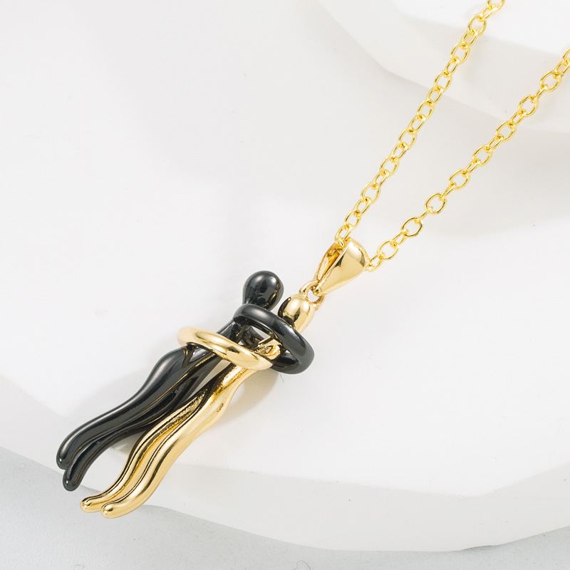 Fashion Human Copper Pendant Necklace Copper Necklaces