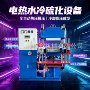 冷硬通水电加热冷却硫化机