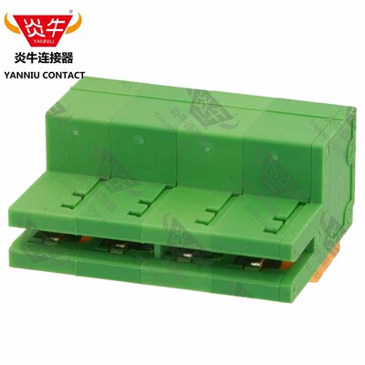 7.5mm炎牛凤凰金手指插板式PCB接线端子YN2EDGDJ/KF/ZEC1.5-ST