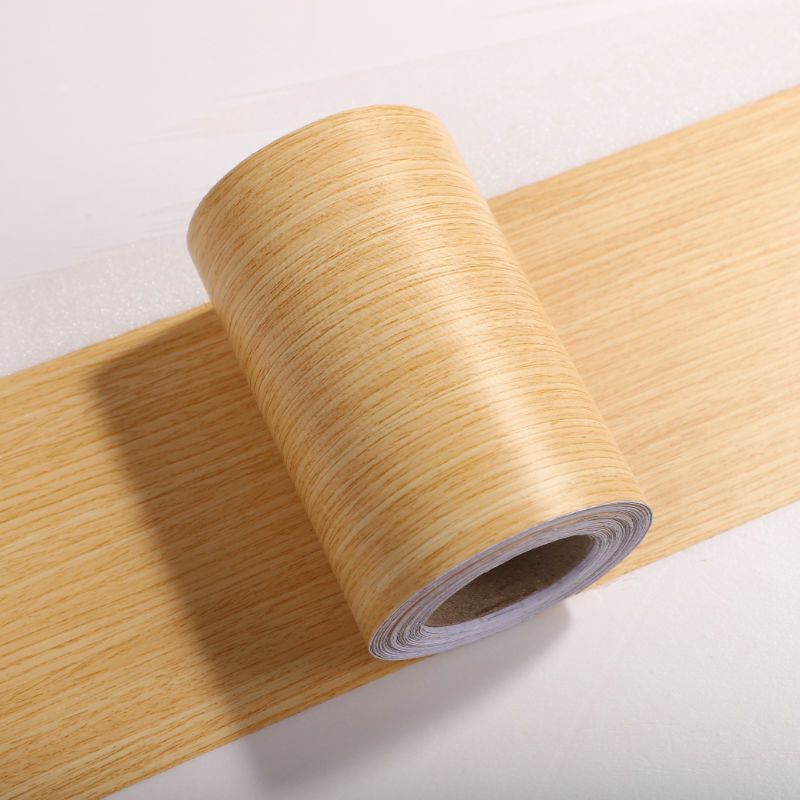 Marcos de madera bordes pegatinas decorativas tiras autoadhesivas líneas de base dañadas reparación de puertas de madera agujeros para cubrir la fealdad Weidong