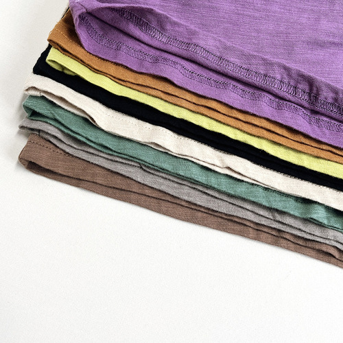 8 Color Children's Bamboo Cotton Vest 2024 Summer New Style Korean Style Japanese Style Children's Sleeveless T-shirt Trendy Children's Clothing for Boys and Girls