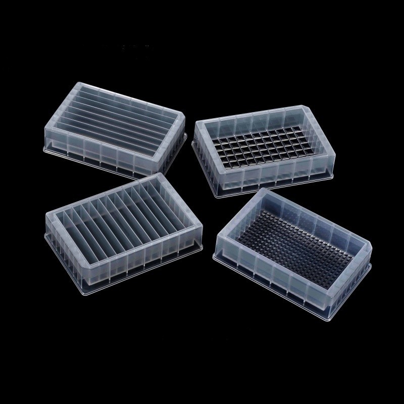 塑料储液槽 加样槽 吸液槽8条12道96孔384孔耐酸碱耐有机实验器材