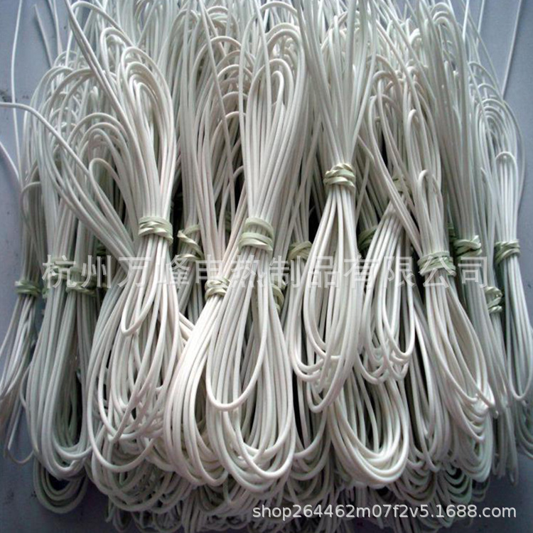 阻燃i硅胶发热线阻燃硅像胶加热线耐高温硅胶发热线