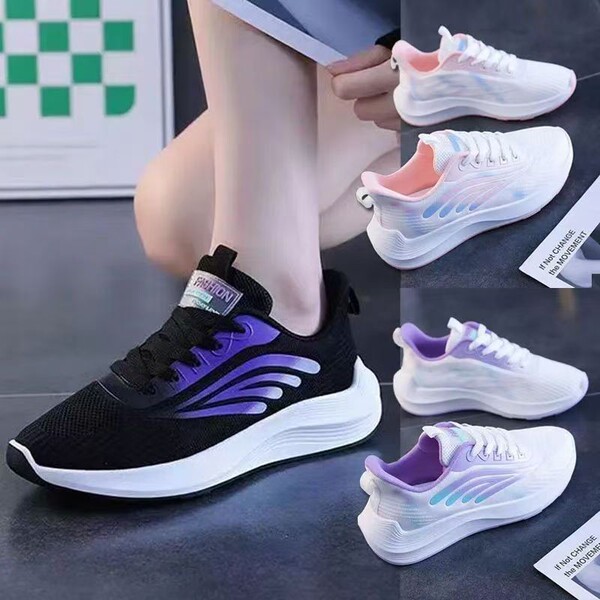 Women's fashionable trend breathable lightweight casual footwear