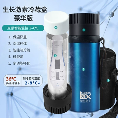 insulin refrigerated box, Soyuducular - auxin-deluxe-edition-dark-blue-cup-cover-ice-bucket