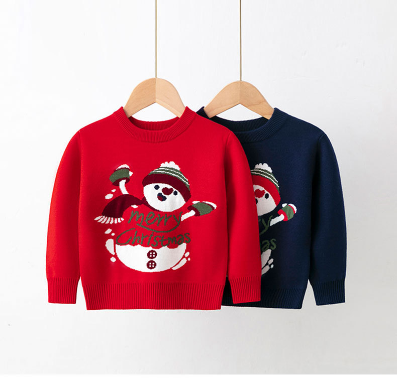 Christmas Fashion Christmas Tree Snowman Elk Polyacrylonitrile Fiber Hoodies & Knitwears display picture 2