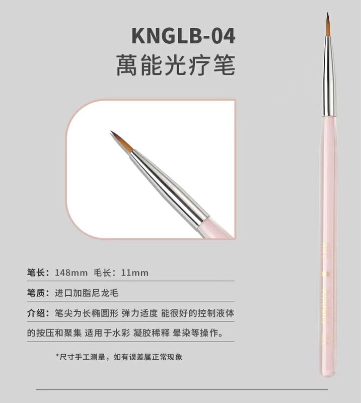 新商品のキャンディー色のネイルペンセットのネイルカラーの線引きペンの万能光線治療ブラシのフルセットの現物|undefined