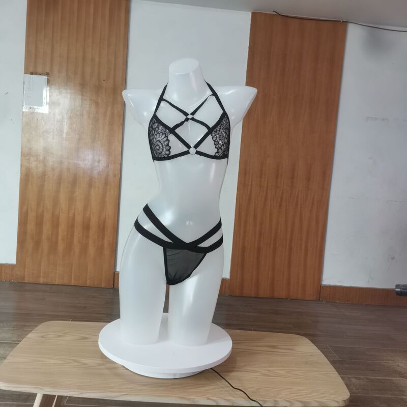 Sexy underwear Amazon Europe and the United States sexy fashion lace strap hanging neck bra spot manufacturers wholesale generation