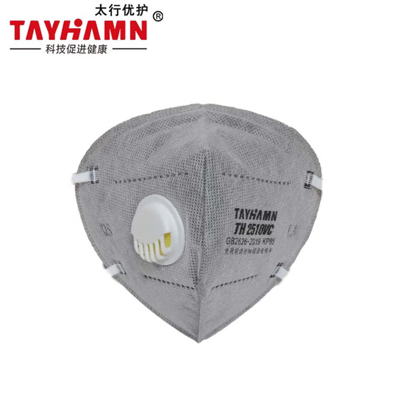 太行优护TH2510VC防油性颗粒物KN95活性炭带呼吸阀耳带式口罩1个