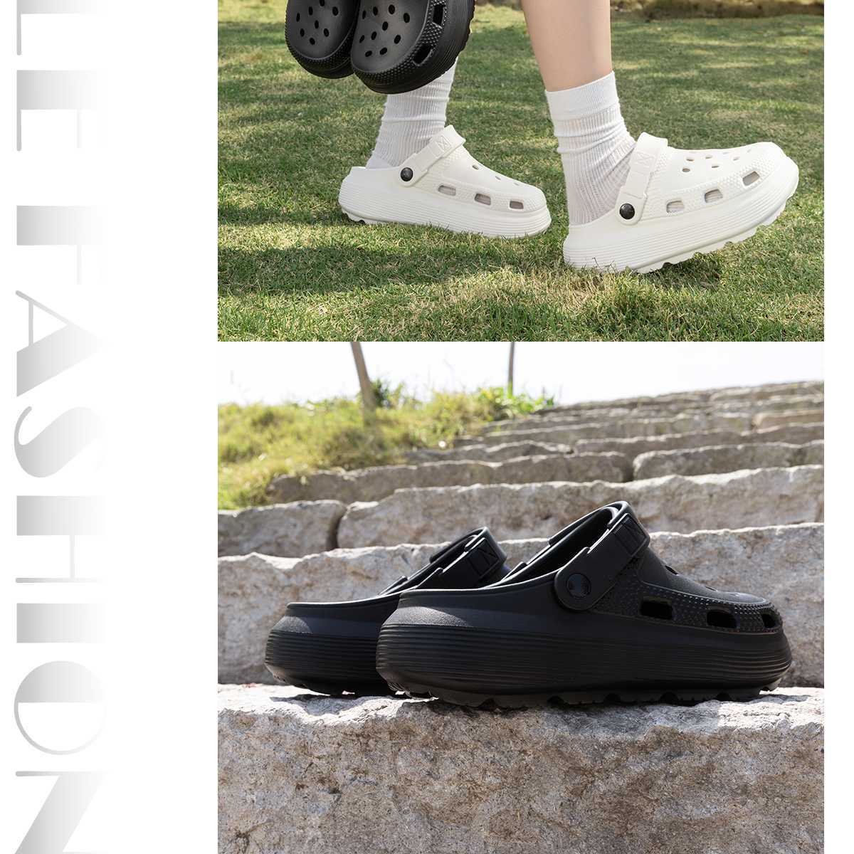 Lidani dames clogs met dikke zool antislip strand slippers outdoor_voghion.com