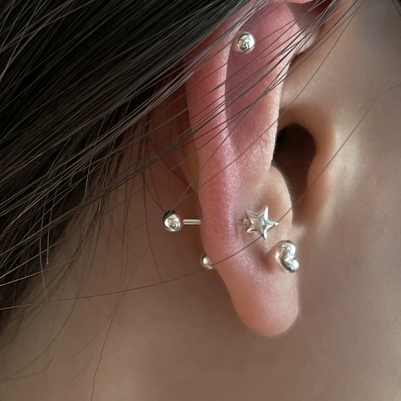 Earrings, high-quality style, new collection