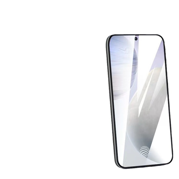 Aplicable a DOOGEE V30 PRO película templada completamente transparente HD película blanca antiadherente de huellas dactilares pantalla de seda dos fuertes HD película image 6