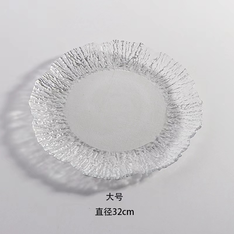 투명 + 실버 엣지 33CM