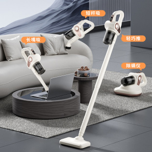 Cross-border handheld wireless vacuum cleaner large suction small suction and drag integrated vacuum cleaner mite remover car vacuum cleaner
