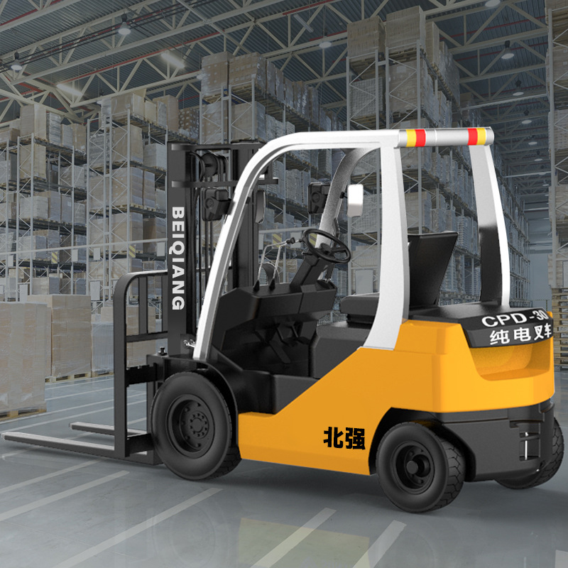 电动叉车2吨1吨小型锂电池四轮座驾式液压搬运车可上牌3吨电叉车