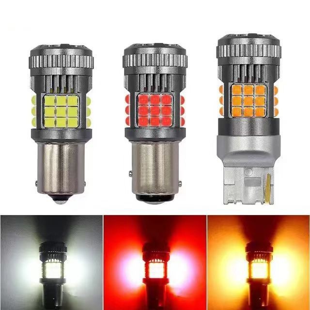 Anti-Stroboscopic Decoding Led Car Turn Signal T20 1156 1157 3030 36Smd Brake Light Reversing Light