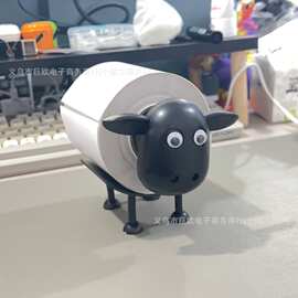 VELENTI Sheep Toilet Roll Holder卫生纸架自立式浴室绵羊卷纸架