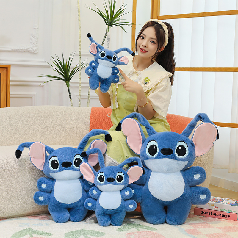 国境を越えた6ハンドのスティッチぬいぐるみ、ネットセレブのクリエイティブな変身スティッチ人形、枕、なだめる人形|undefined