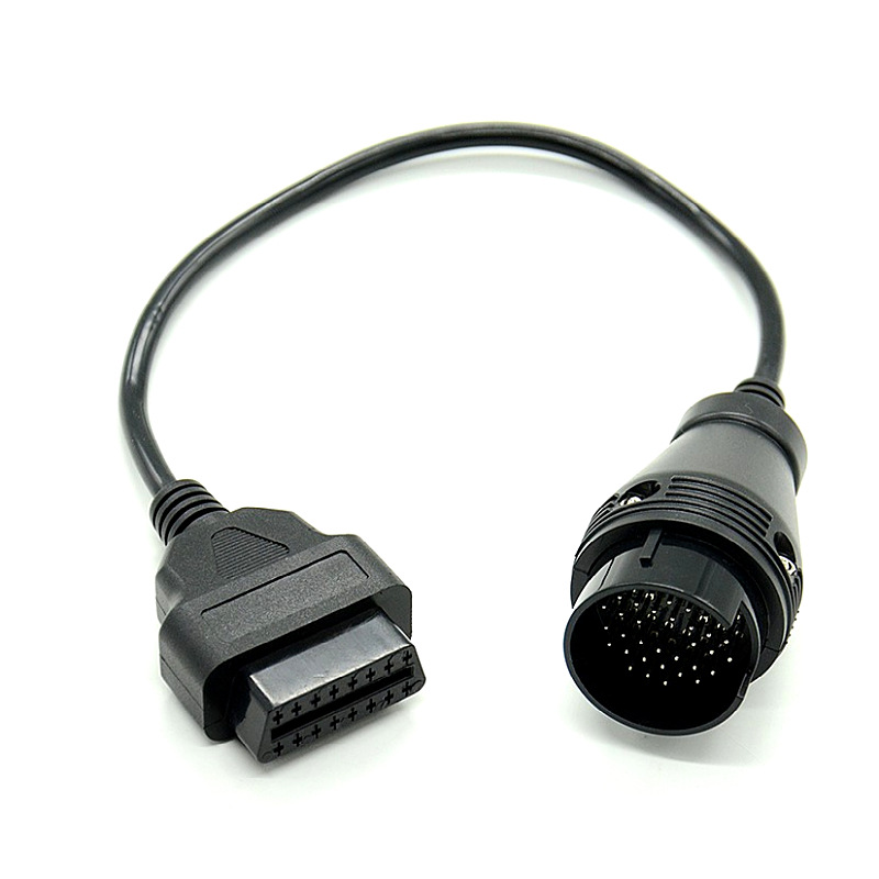 benz 38pin to 16 Pin OBD2 奔驰38针汽车连接线Mercedes 38 pin