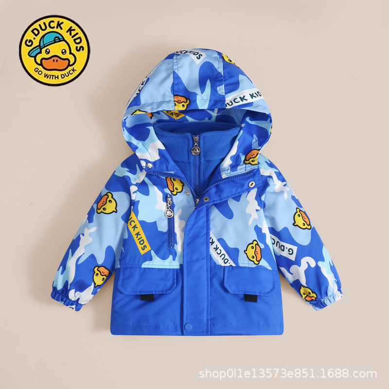 Blue suit [single coat + liner]]