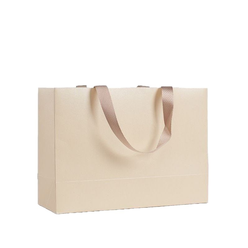Caja de regalo de joyería azul bolsas de mano pequeñas bolsas de aretes de regalo pulseras bolsas de papel de alto nivel bolsas de regalo de negocios LOGO