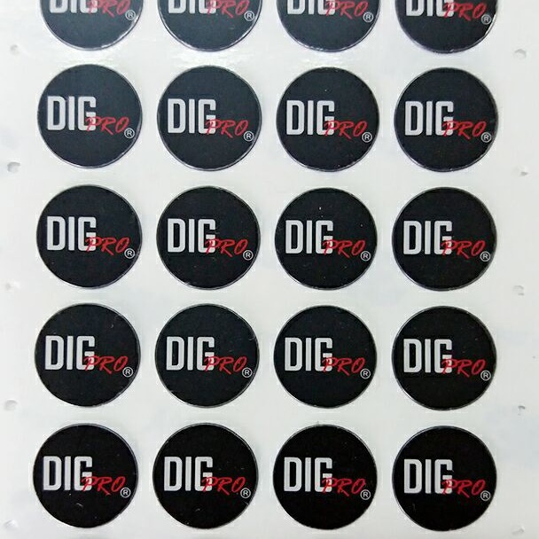 PVC透明水晶滴塑标贴不干胶标签PC面板标贴 PP面贴 按键面贴