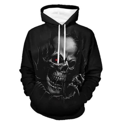 Spring new men's spring and autumn new casual all-matching trend fashionable print basic public hooded hooded hoodie