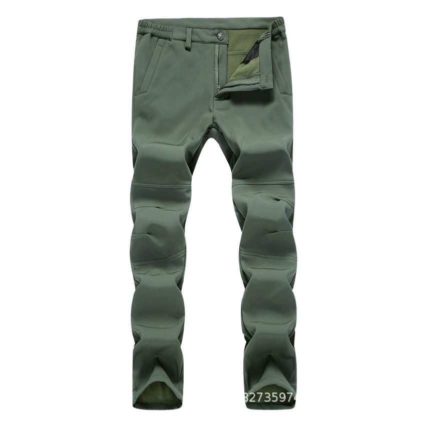 Прямые поставки с фабрики, трансграничные тактические штаны Rush на флисовой подкладке, утолщенный мягкий чехол, теплые спортивные штаны для альпинизма на открытом воздухе, лыжные штаны