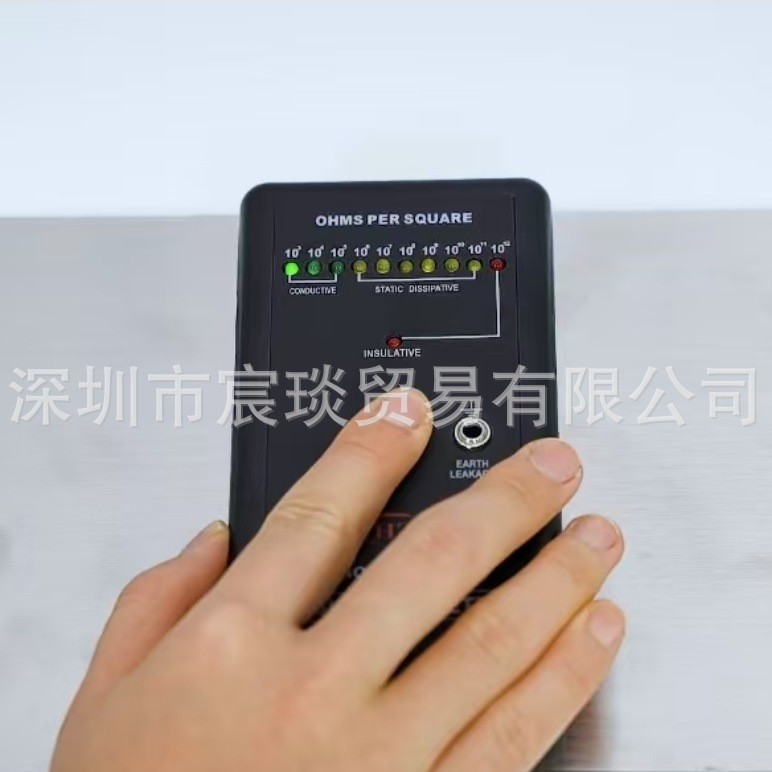 正品抗静电仪表HZR-100表面电阻测试仪MODEL100防静电测量阻抗仪